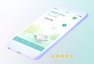 Goed gewaardeerde mindfulness app